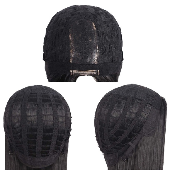 40" Long Rouge Pink Straight Cosplay Wig, Anime Costume Party Hair for Women - Picture 3 of 3